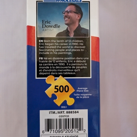 Dowdle jigsaw puzzle Costco Wholesale 500 pieces - Picture 4 of 5